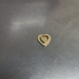 Anillo de compromiso con zafiro natural de .50ct corte corazón y 25 diamantes naturales laterales elaborado en oro amarillo de 14k