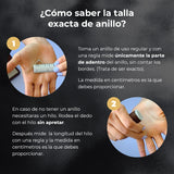 Anillo de compromiso con zafiro natural realizado en oro de 14 kilates