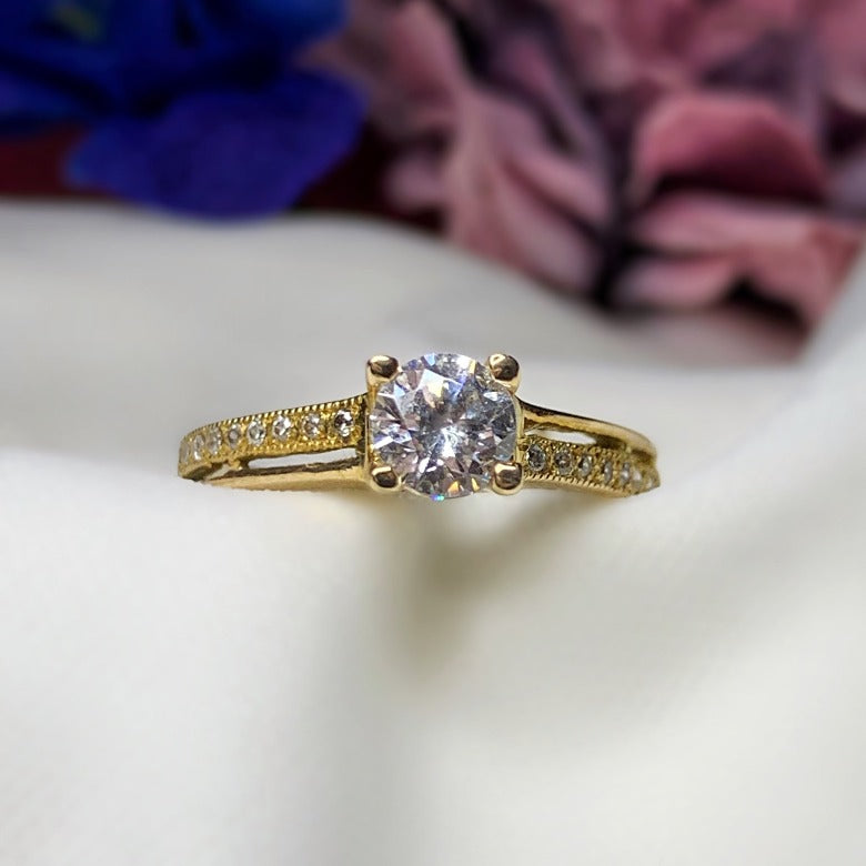 Anillo Diamante Anillo De Quilates Precio Anillo Diamantes