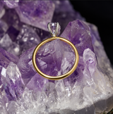 Anillo de compromiso con diamante de laboratorio de 1.0ct corte oval con certificado IGI elaborado en oro amarillo de 14k