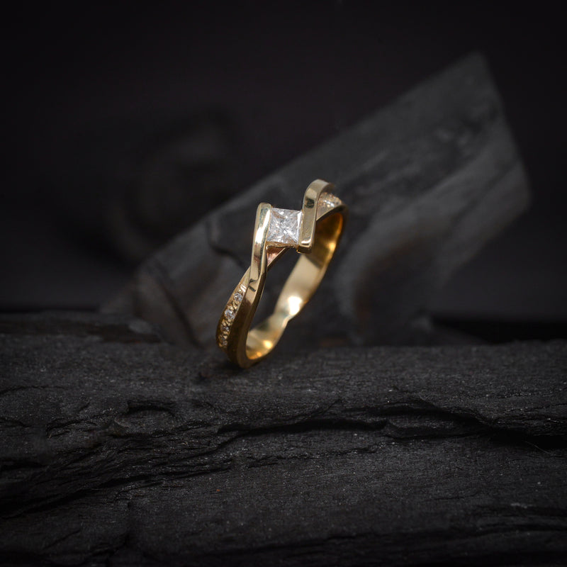 Oro 14k Anillos Para Hombre Coppel Anillos De Compromiso En